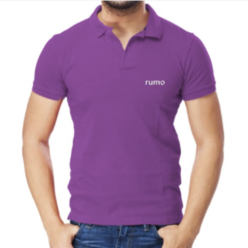 Camisa Polo Roxa 