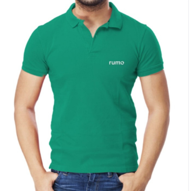 Camisa Polo Verde Escuro 