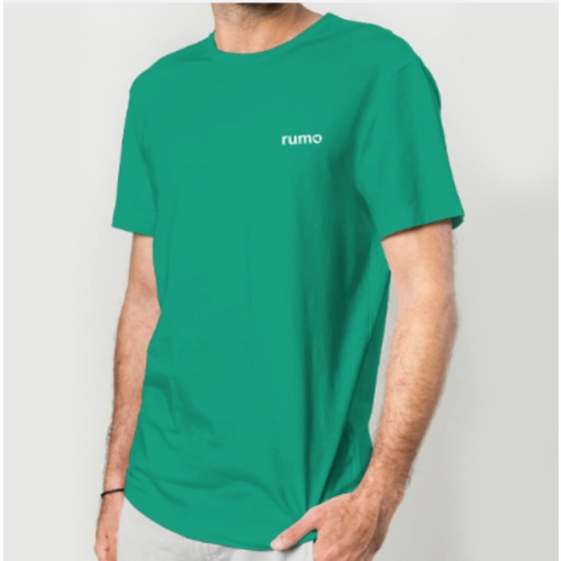 Camiseta Gola Careca Verde Escuro 