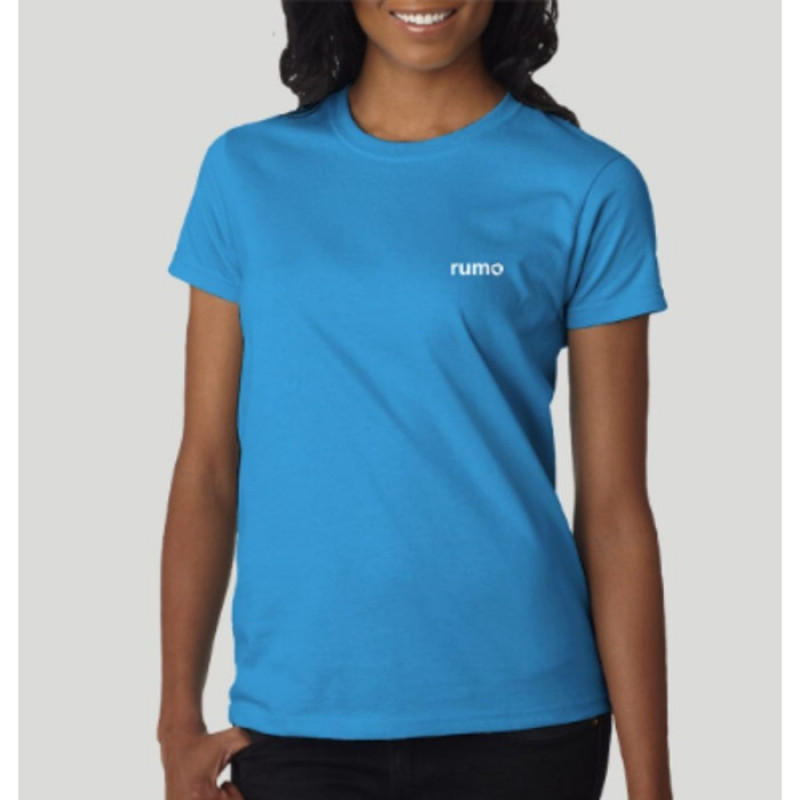 Camiseta Gola Careca Azul Claro Camiseta Gola Careca Azul Claro