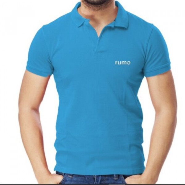 Camisa Polo Azul Claro 