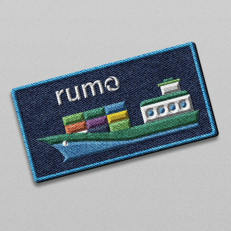Patch Rumo barco