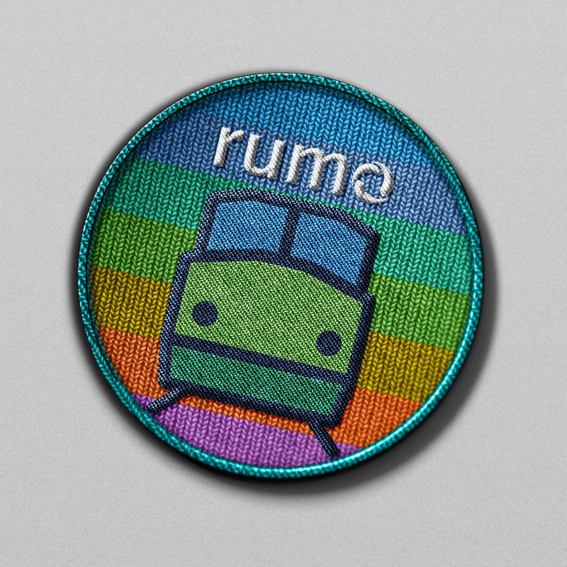 Patch Rumo Trem Redondo
