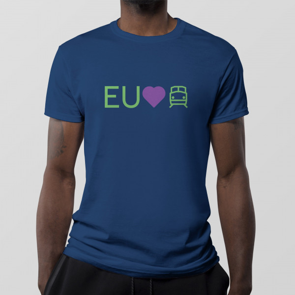 Camiseta Rumo Eu Amo Trem 