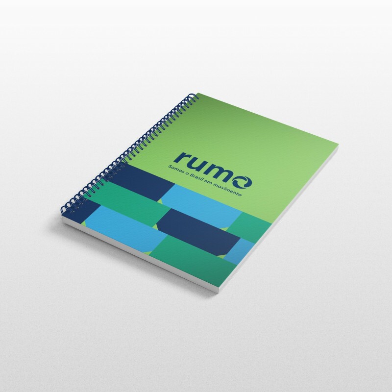 Caderno A5  Verde