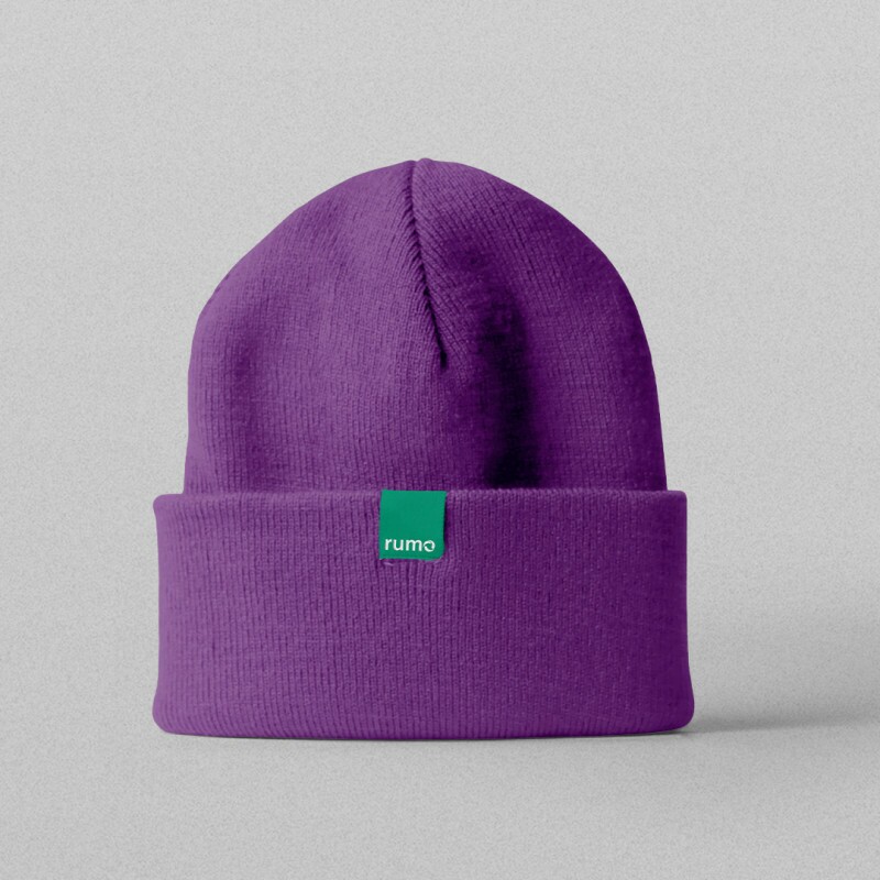 Gorro Rumo roxo