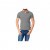 Camisa Polo Masculina Cinza GG
