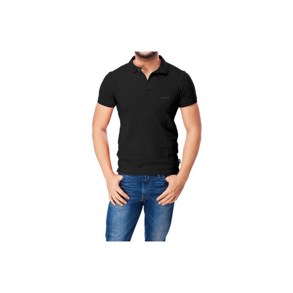 Camisa Polo Masculina Preta P
