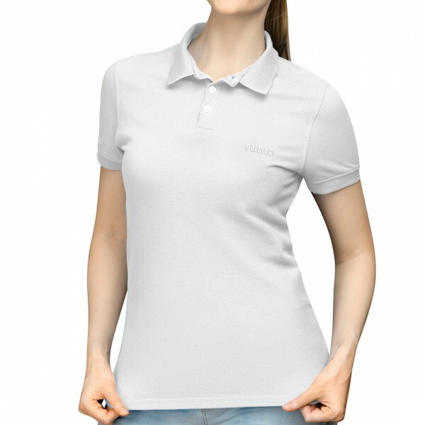 Camisa Polo Feminina Branca M