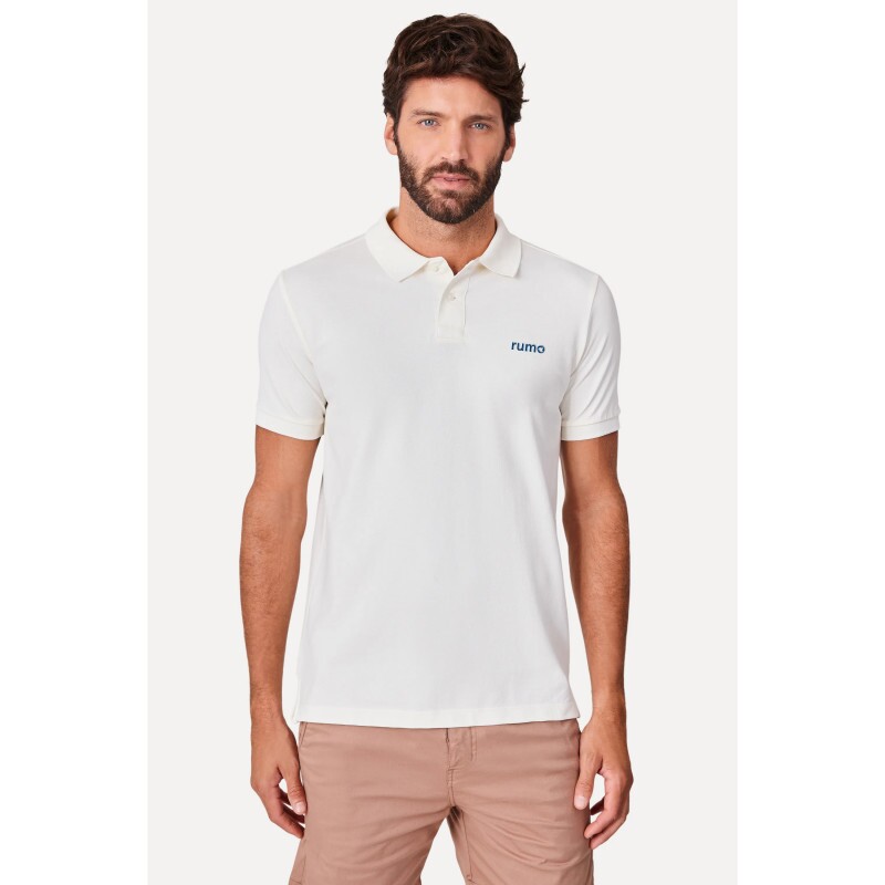 Camisa Polo Reserva Masculina Branca 